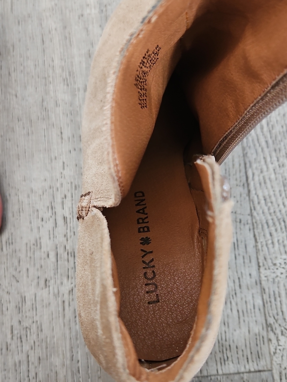 Leather Wedge Booties - Picture 5 of 7